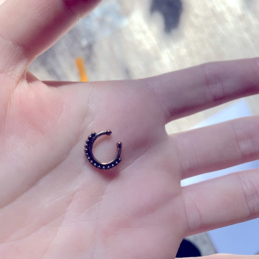 Faux Septum Ring or Ear Cuff